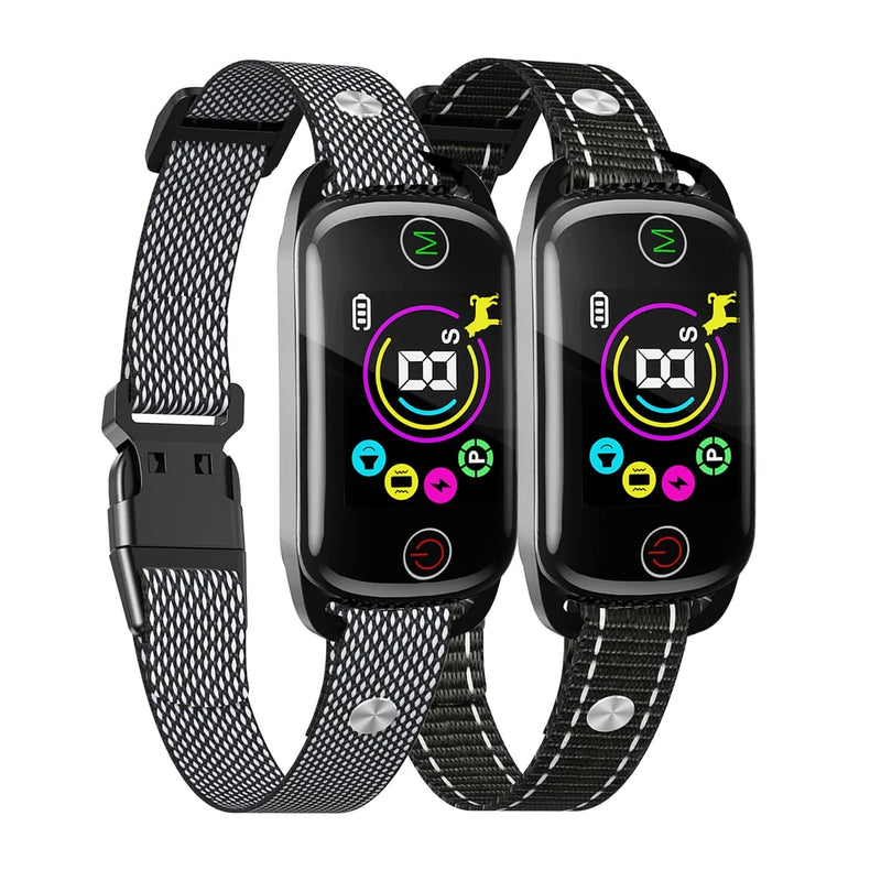 Dog Bark Collar 2 Pack Bark Collar for Large Medium Small Dogs Smart Bark Collar Rechargeable Anti Bark Collars for Dogs with 8 Adjustable Sensitivity Bark Shock Collar with 4 Training Modes
