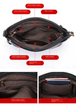 Top Layer Cowhide Women's Handbag