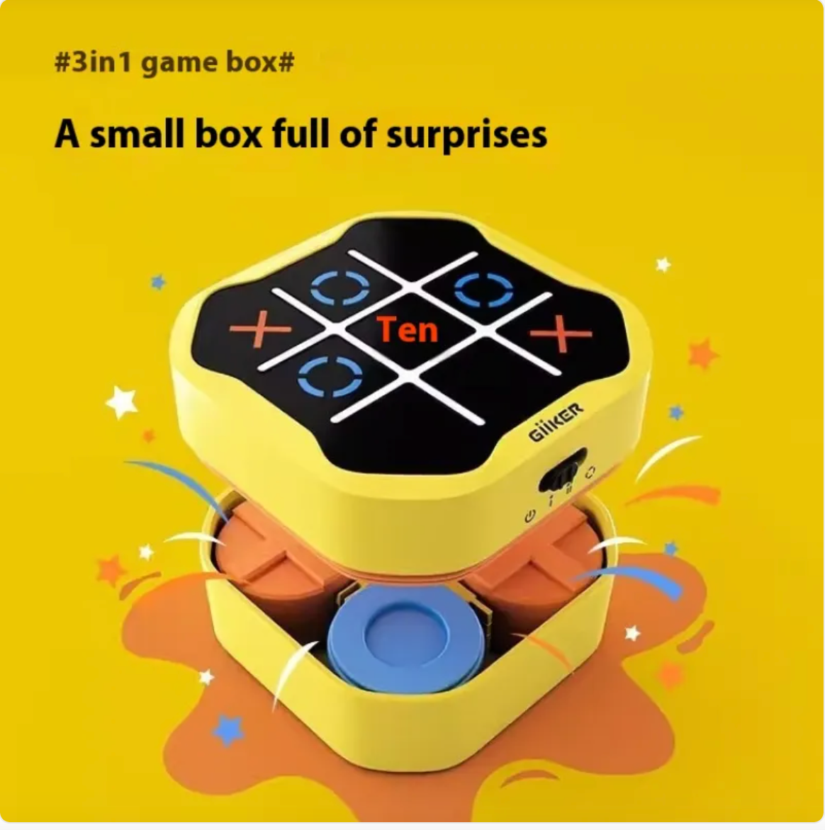 Electronic Tic-Tac-Toe Toy