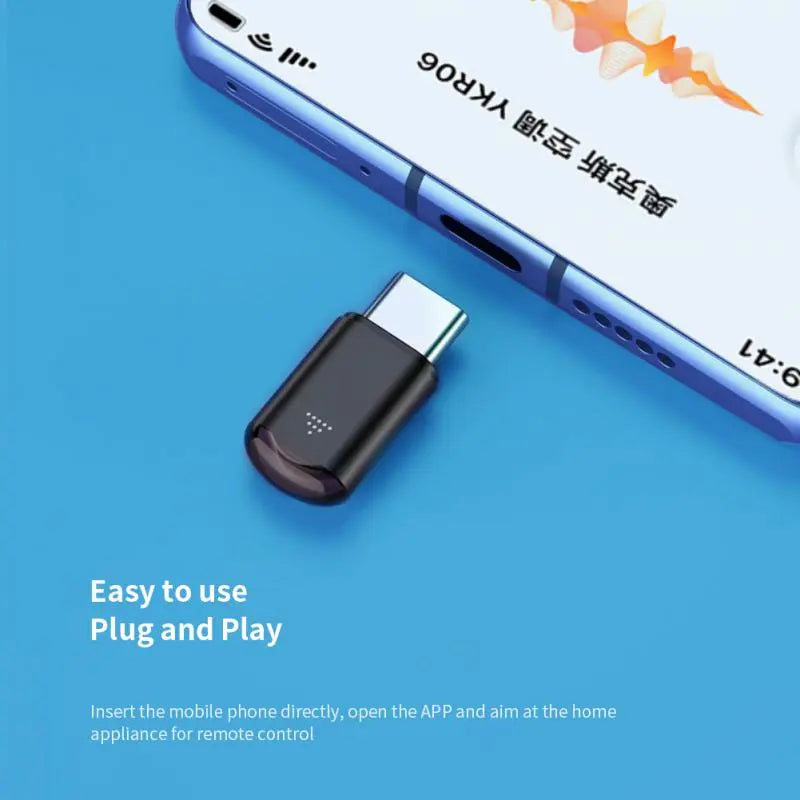 Type-C & Micro USB Smart IR Remote Control Adapter