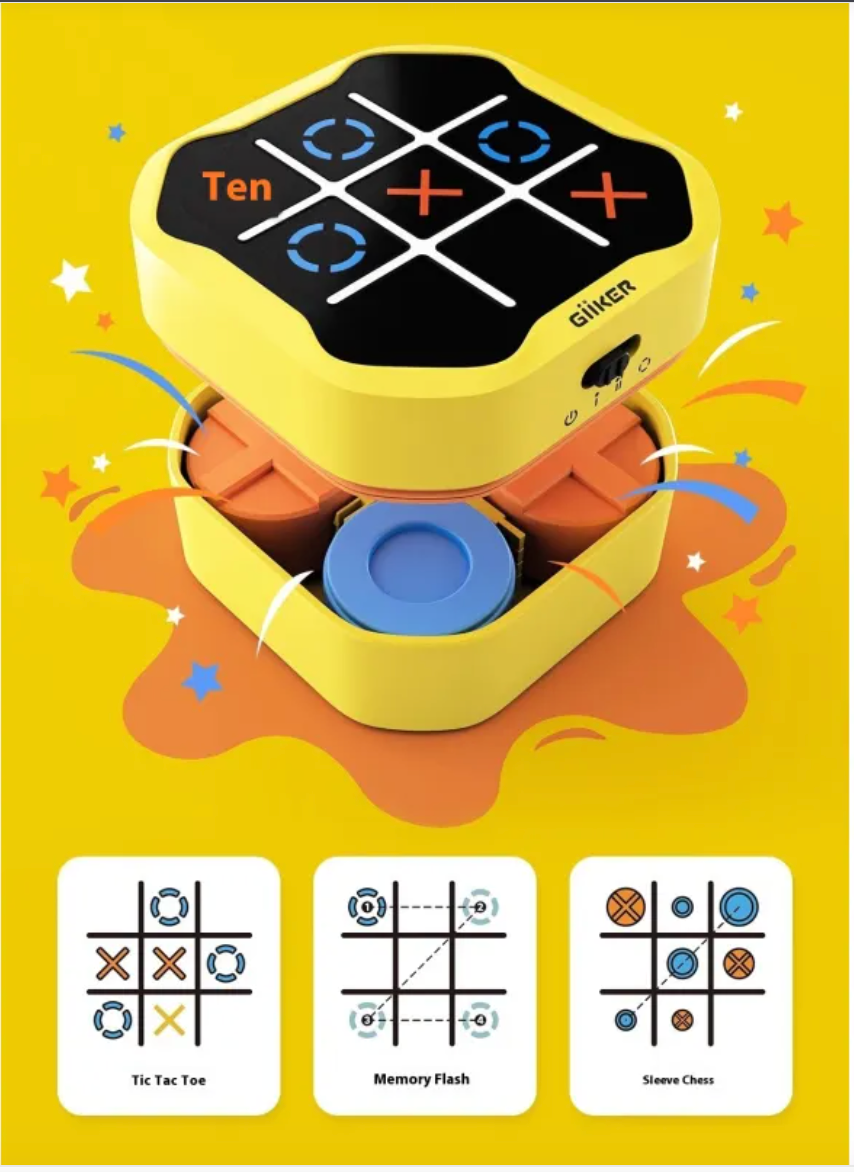 Electronic Tic-Tac-Toe Toy