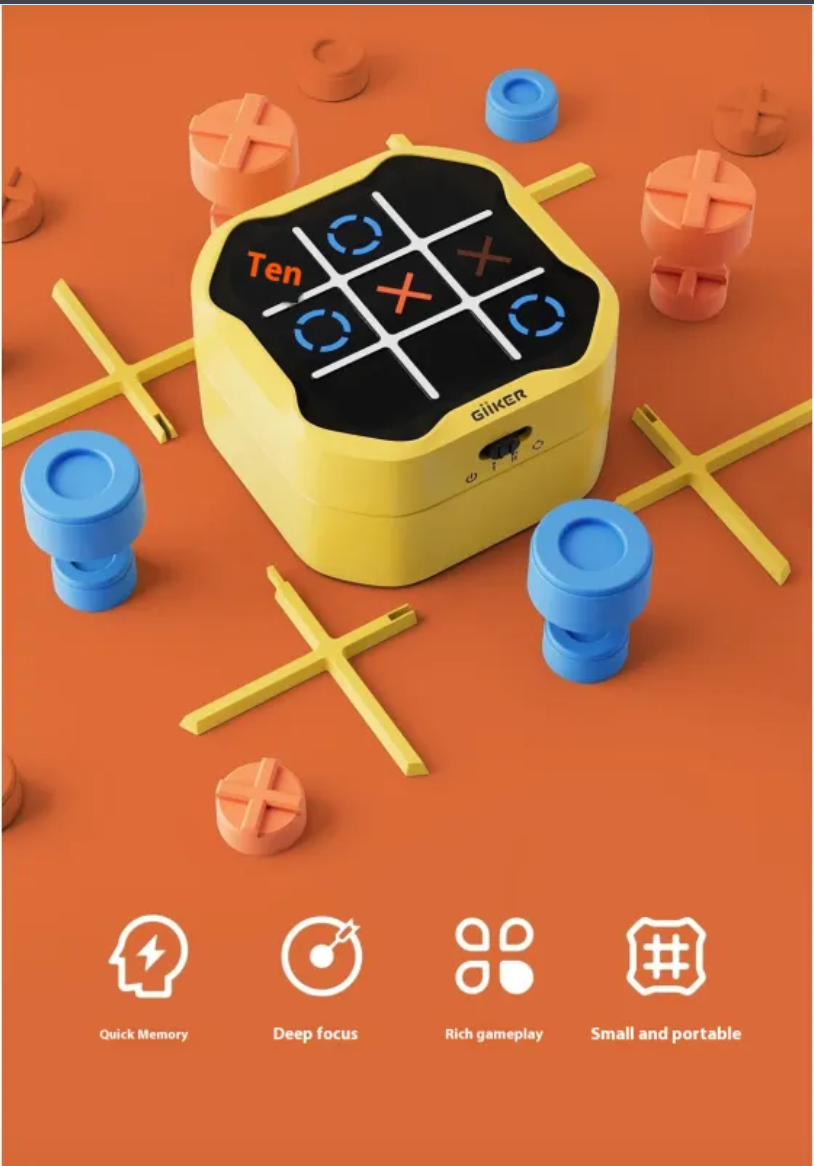 Electronic Tic-Tac-Toe Toy